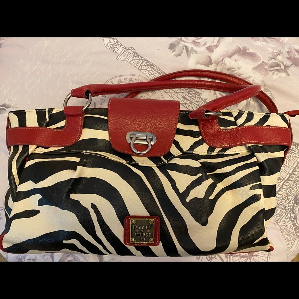 Dooney and Bourke zebra bag
